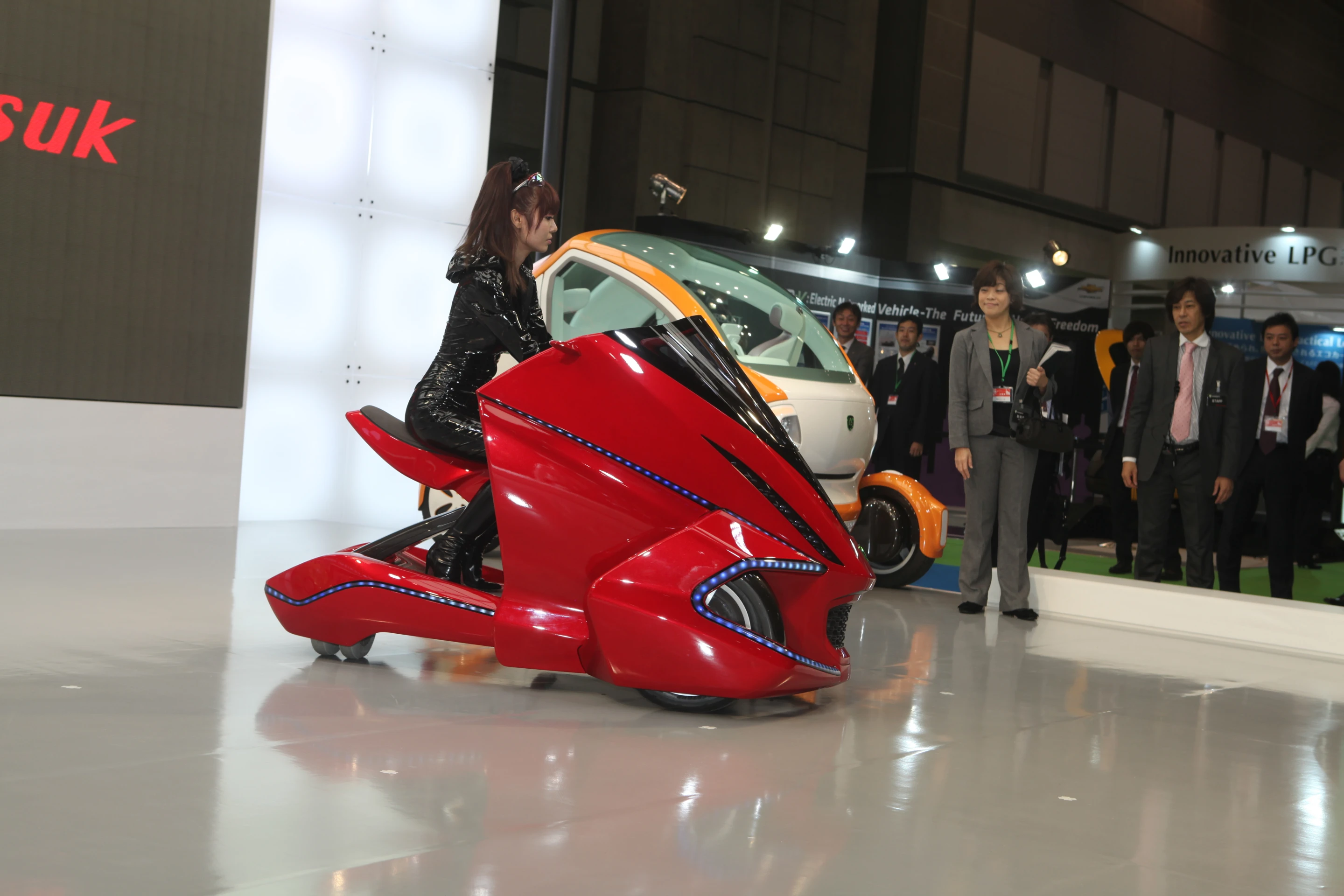 The Kobot Nu concept vehicle at the 2011 Tokyo Motor Show