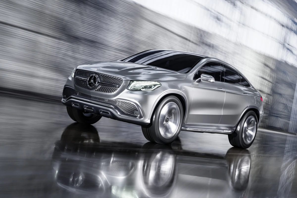 The Concept Coupé SUV hints at an expansion of Mercedes' SUV range