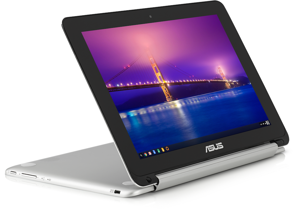 The ASUS Chromebook Flip is a premium Chromebook with an all-metal body and reversible hinge