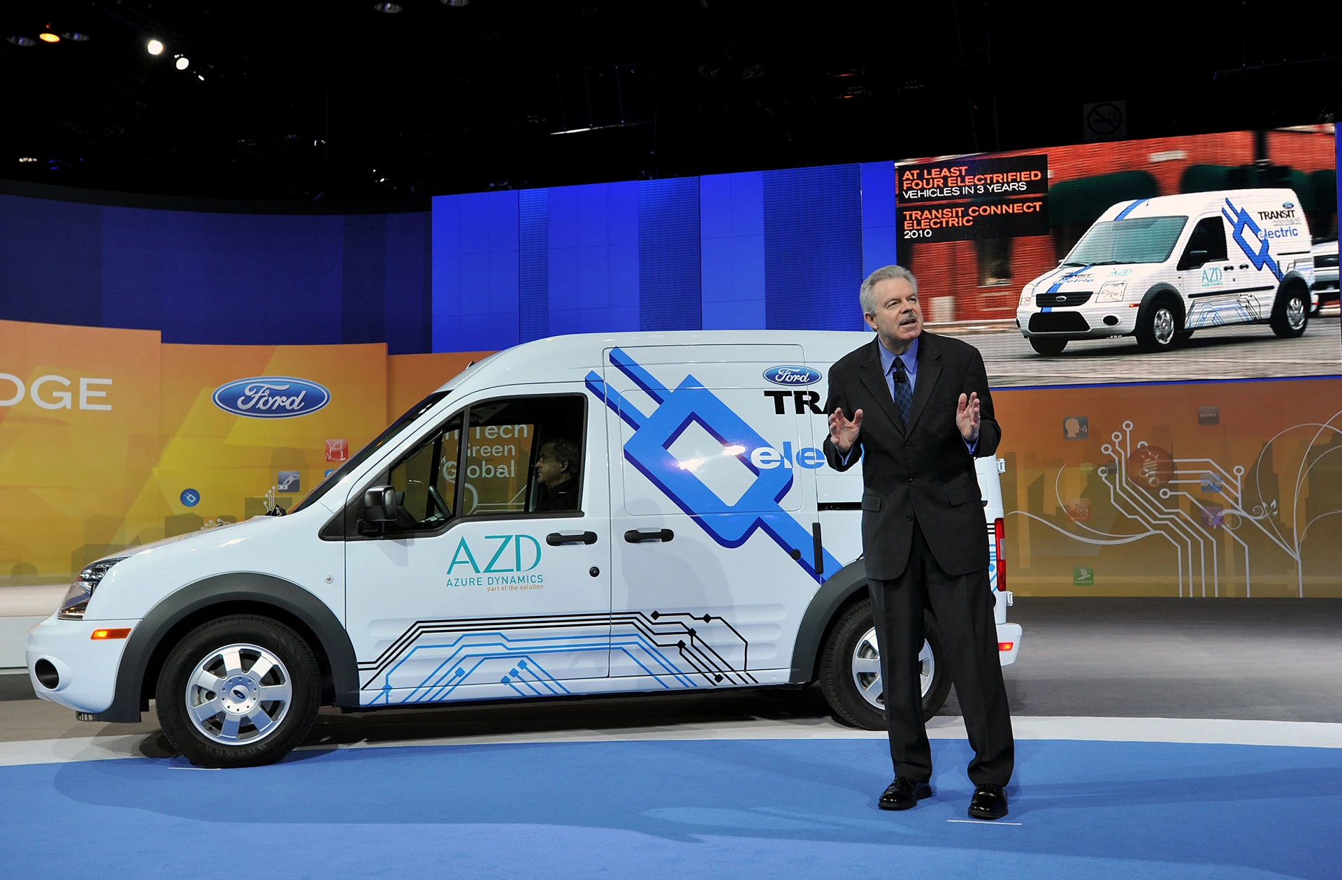 Unveiling the Transit Connect Electric van