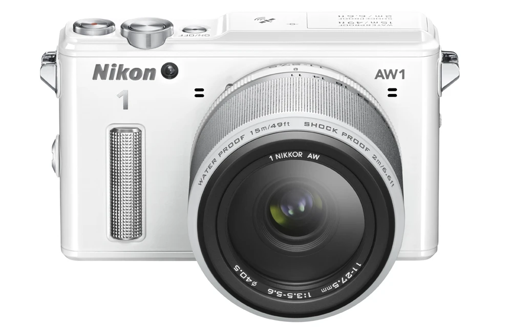 The Nikon 1 AW1 has an ISO range of 160-6,400 and a continuous shooting speed of 15 fps with autofocus