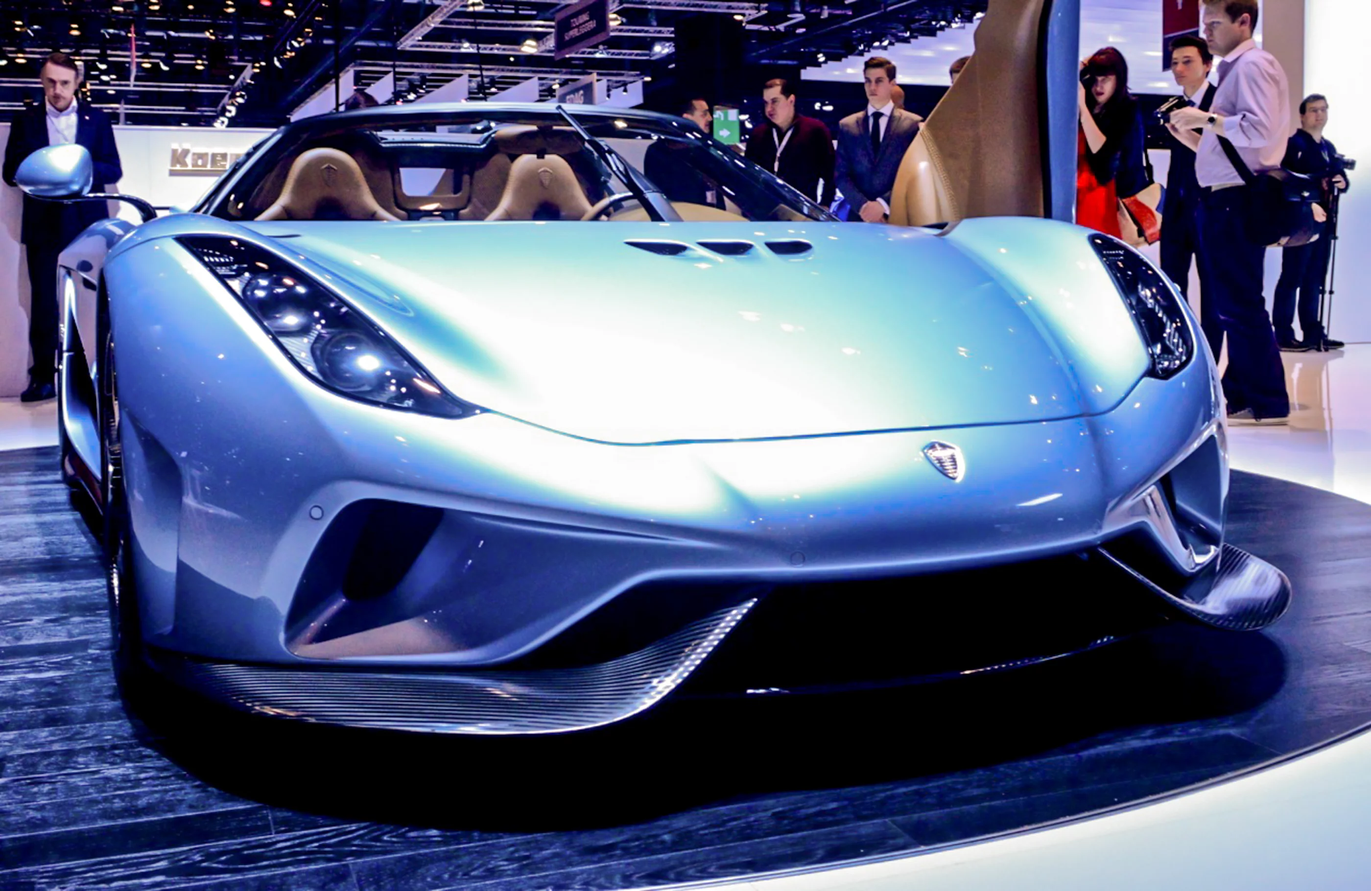 The Koenigsegg Regera: No transmission, 700-hp electric direct drive and 1,100-hp V8 (Photo: C.C. Weiss/Gizmag.com)