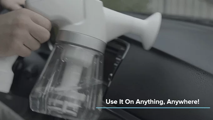 Egret is suitable for cleaning and deodorizing most household features including car interiors