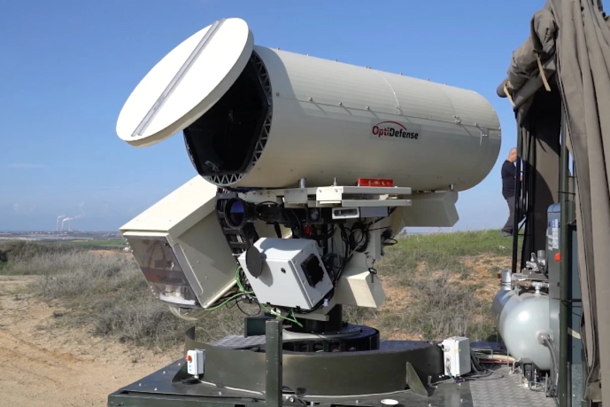 Light Blade being tested near the Gaza border