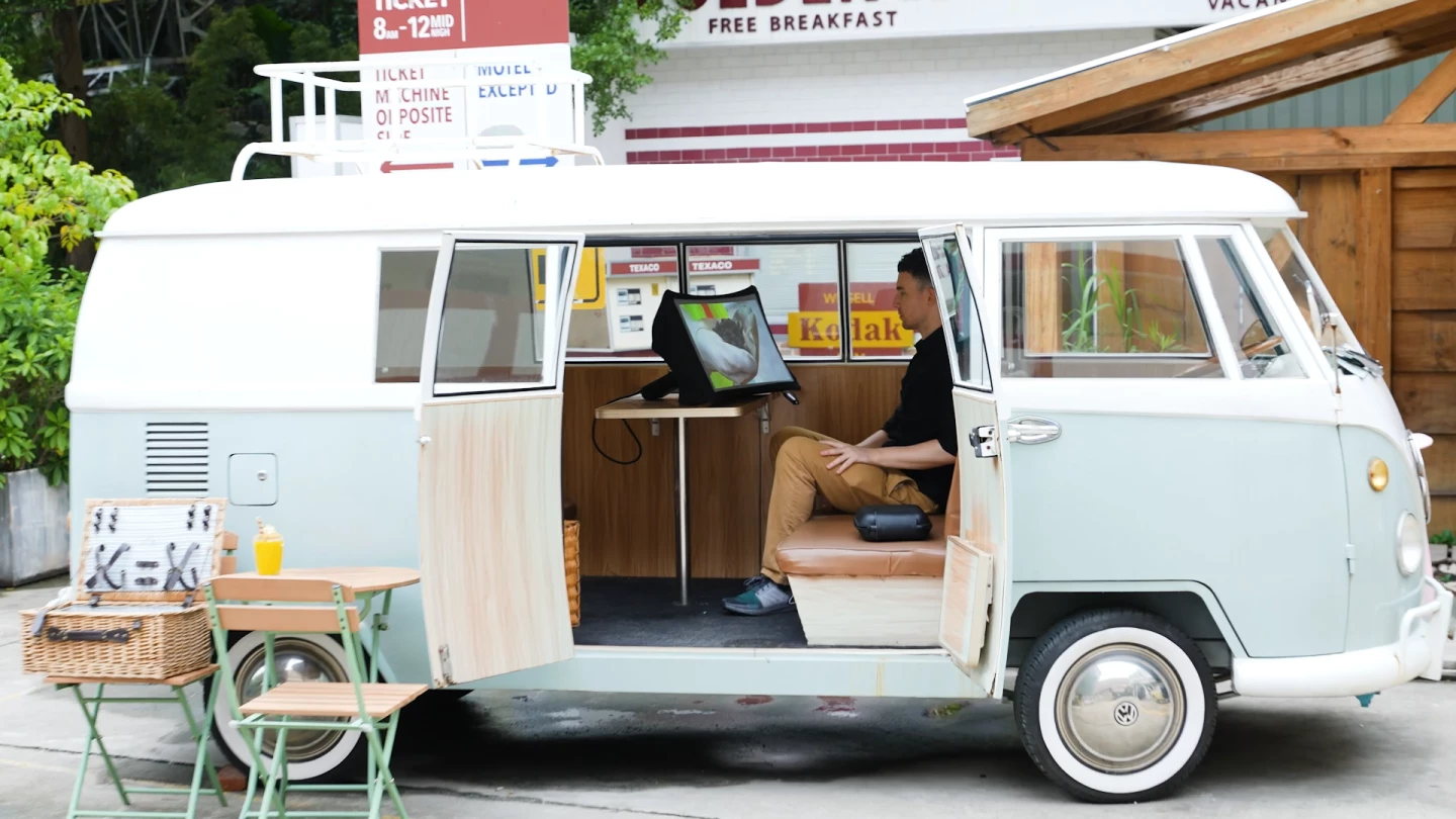 If you don't have room in your campervan for a TV screen, the Splay can help ensure you don't miss your favorite shows while on the road