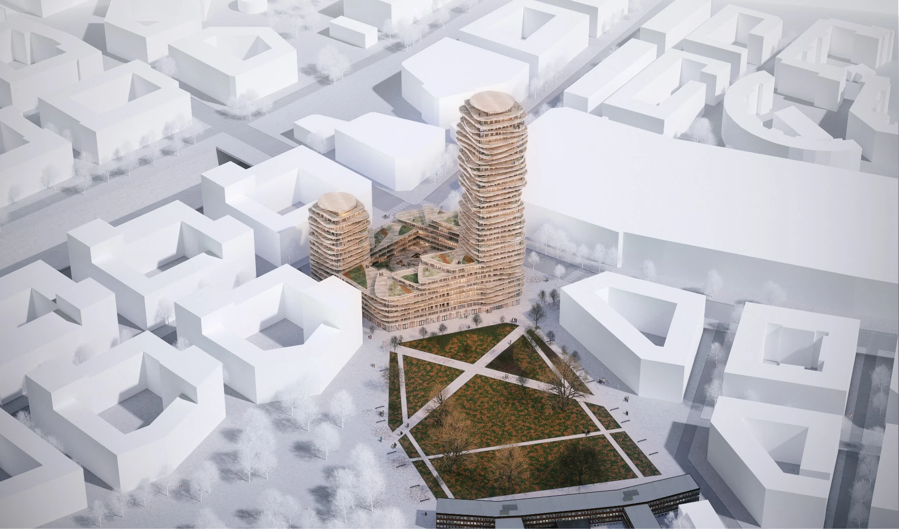 The district of Nacka in Sweden’s capital is a busy area where the big city ends and the Stockholm Archipelago begins, and it’s about to get a fair bit busier