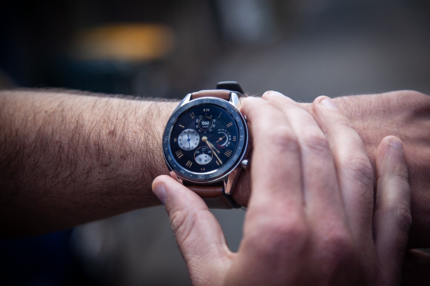 The Watch GT comes without customizable watch faces