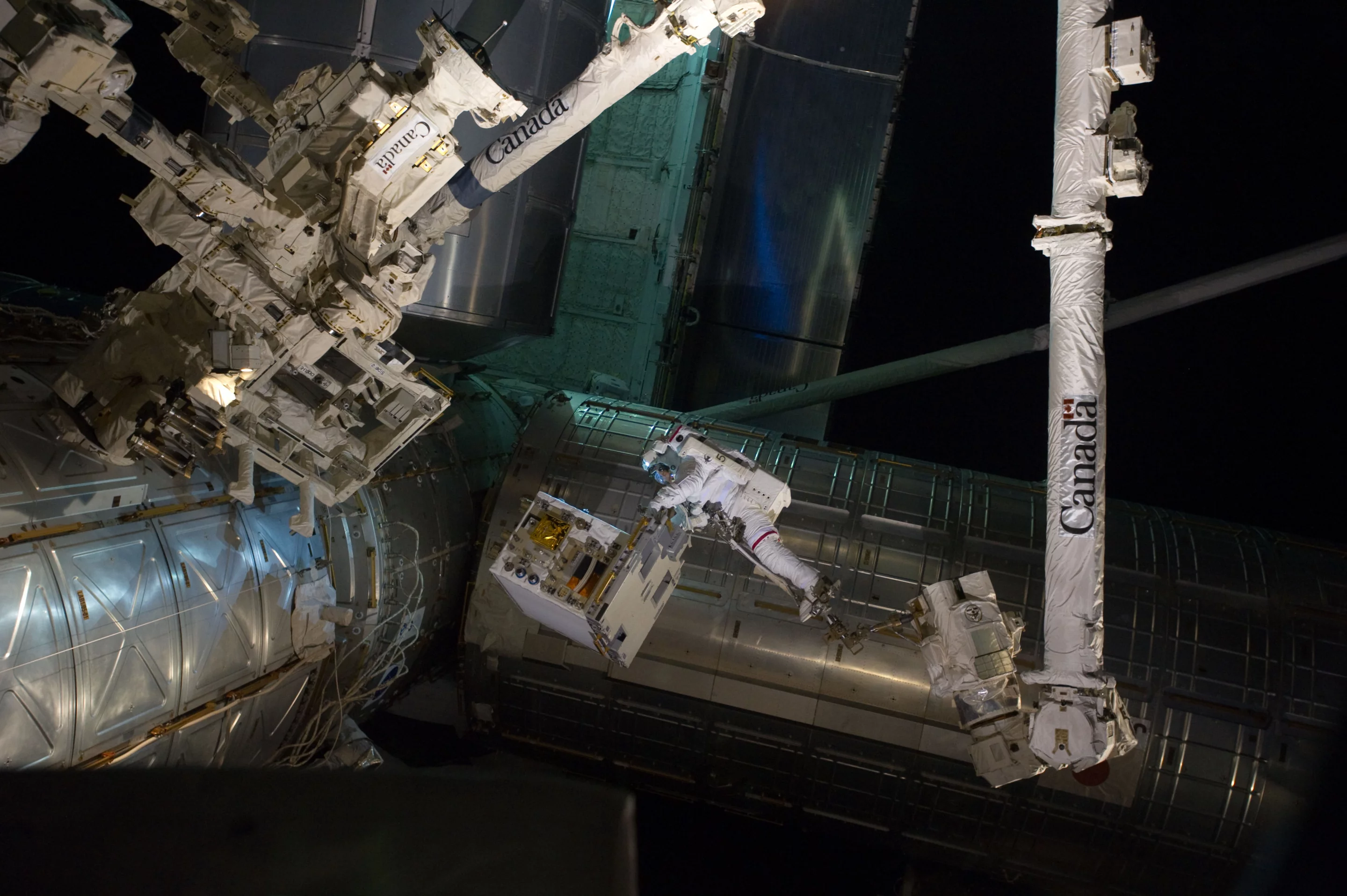 RRM being installed on the ISS (Image: NASA)