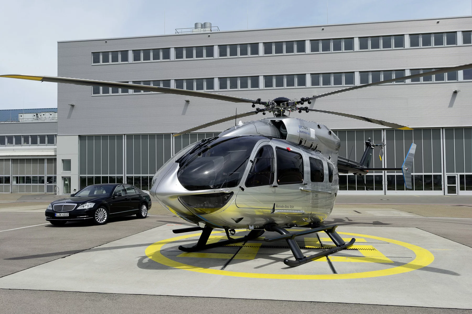 Eurocopter's EC145 Mercedes-Benz Style luxury helicopter
