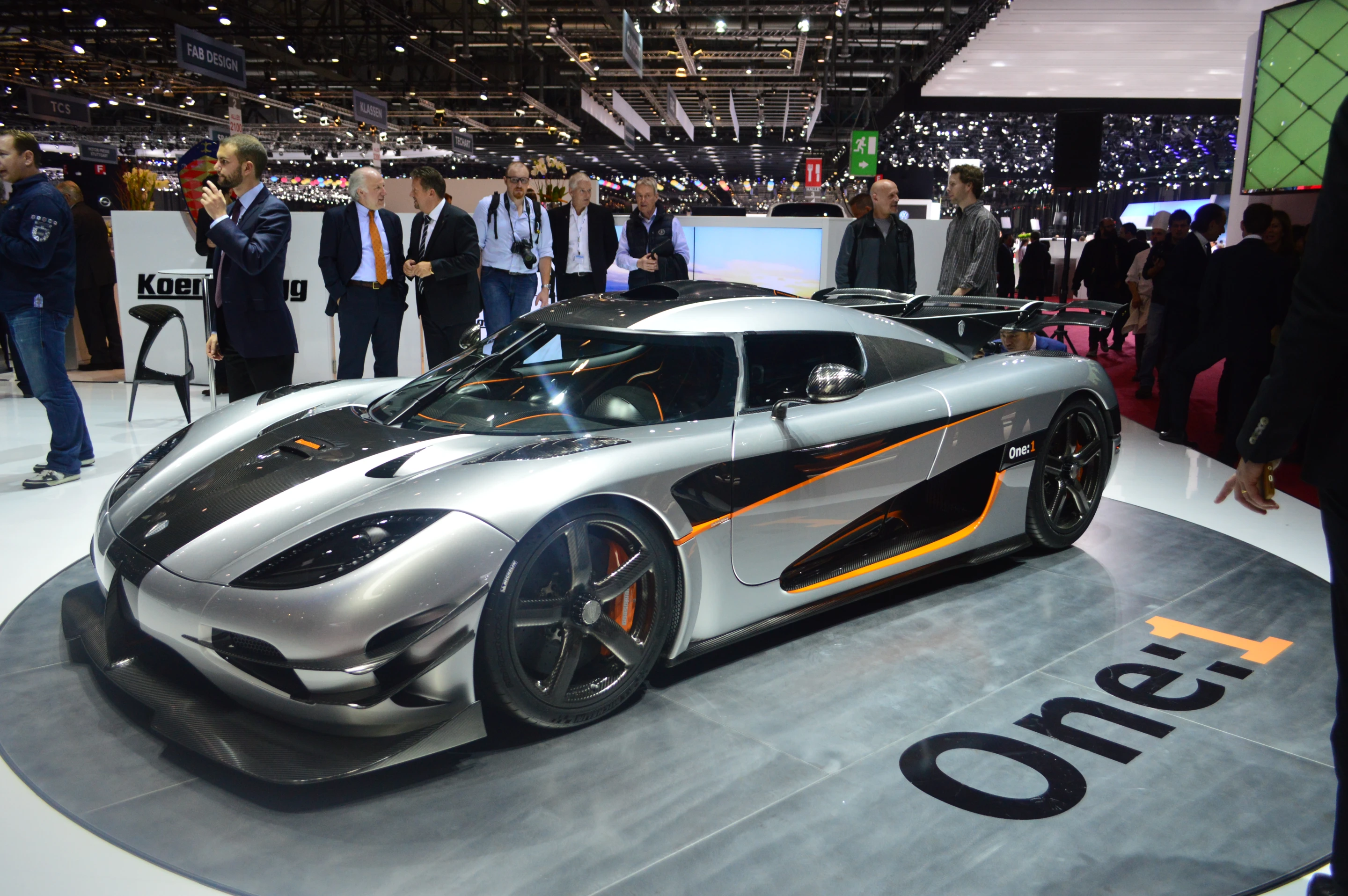 Koenigsegg One:1 at the 2014 Geneva Motor Show (Photo: CC Weiss/Gizmag.com)