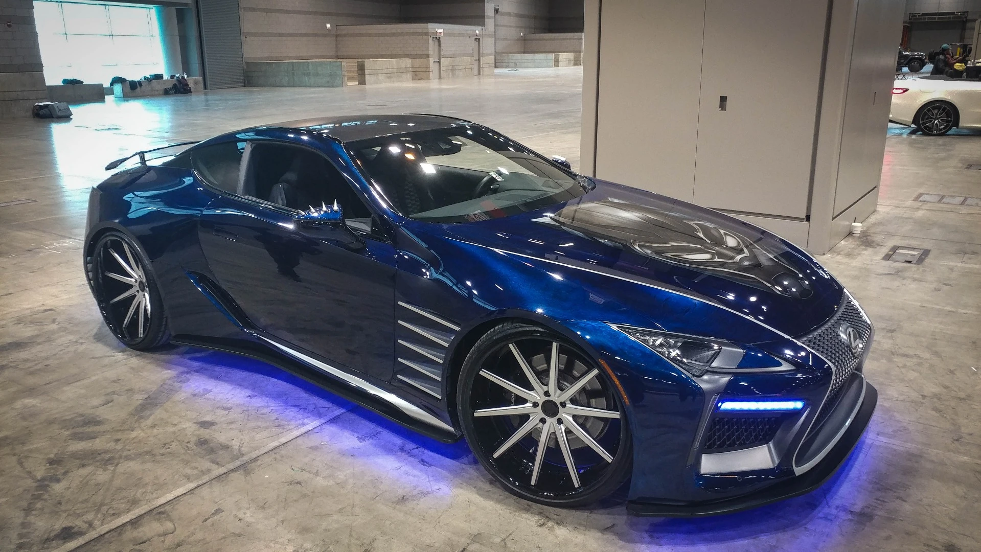 What would an auto show be without some movie promos from automakers like this Lexus from the Black Panther film?