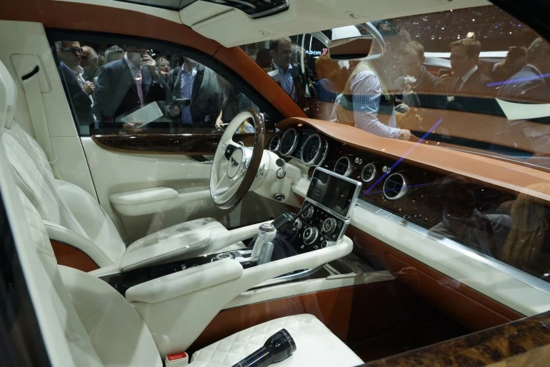 Bentley debuts the EXP 9 F at the 2012 Geneva Motor Show