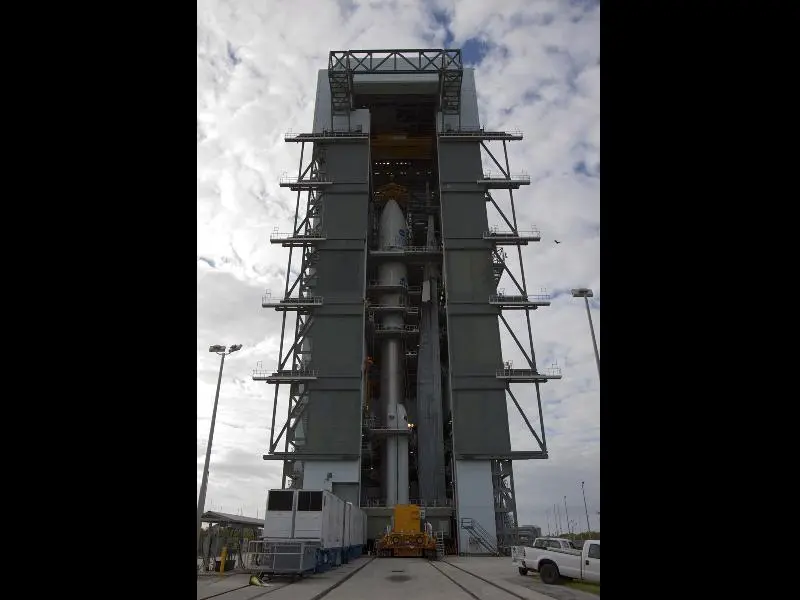 The launch complex(Image: NASA/Kim Shiflett)