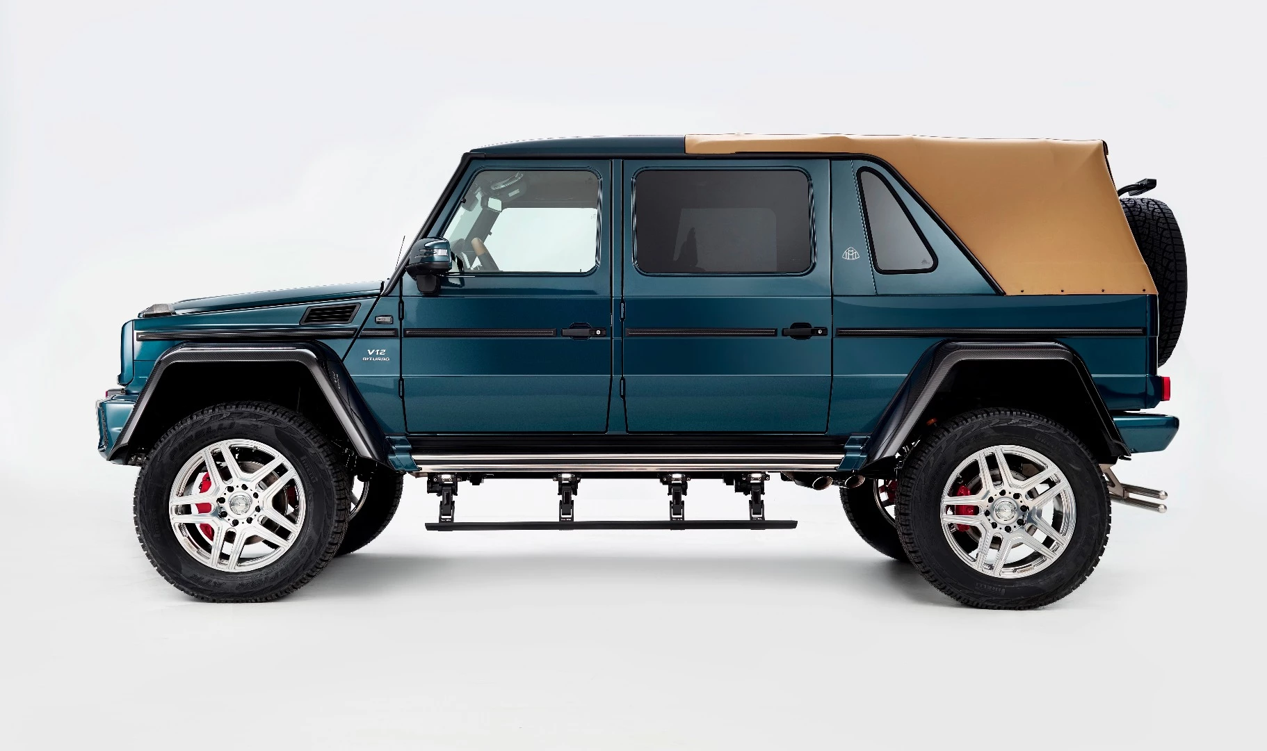 The ultimate chauffeured off-road experience: the Mercedes Maybach G650 Landaulet