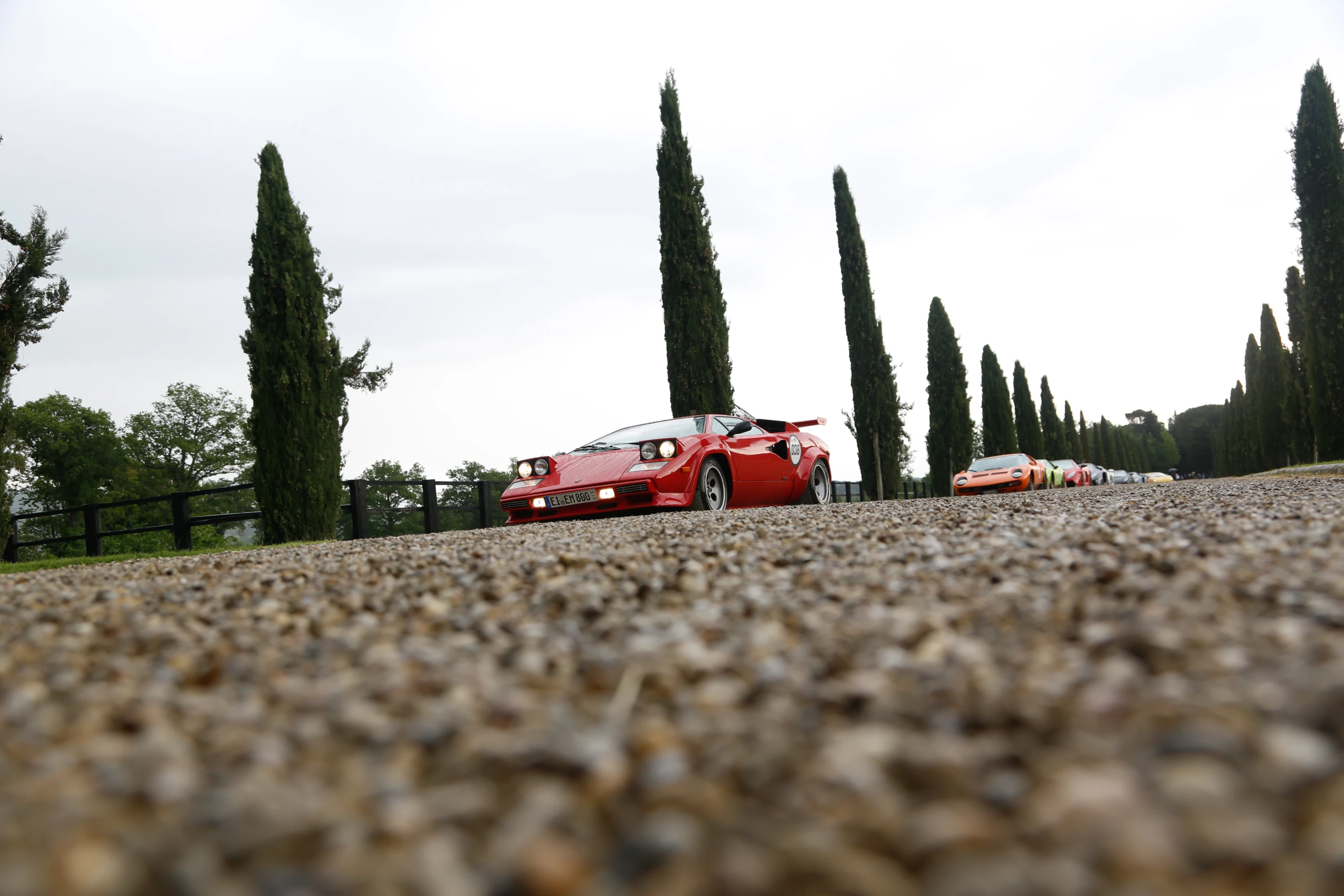 Lamborghini's 3-day 50th Anniversary tour included 350 cars and over 190,000 combined horsepower