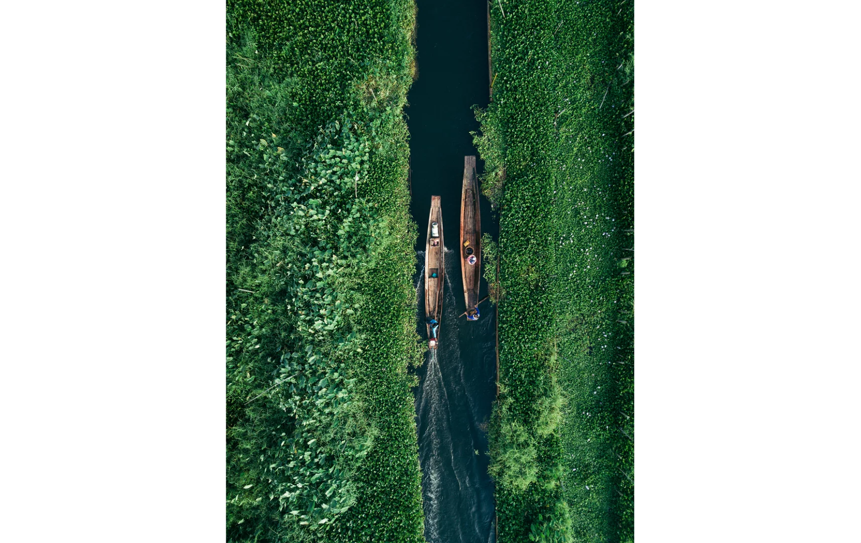 Inle Lake, Myanmar, shot with a DJI Mavic Pro. (Credit: Dimitar Karanikolov / Behance CC BY-NC-ND 4.0)