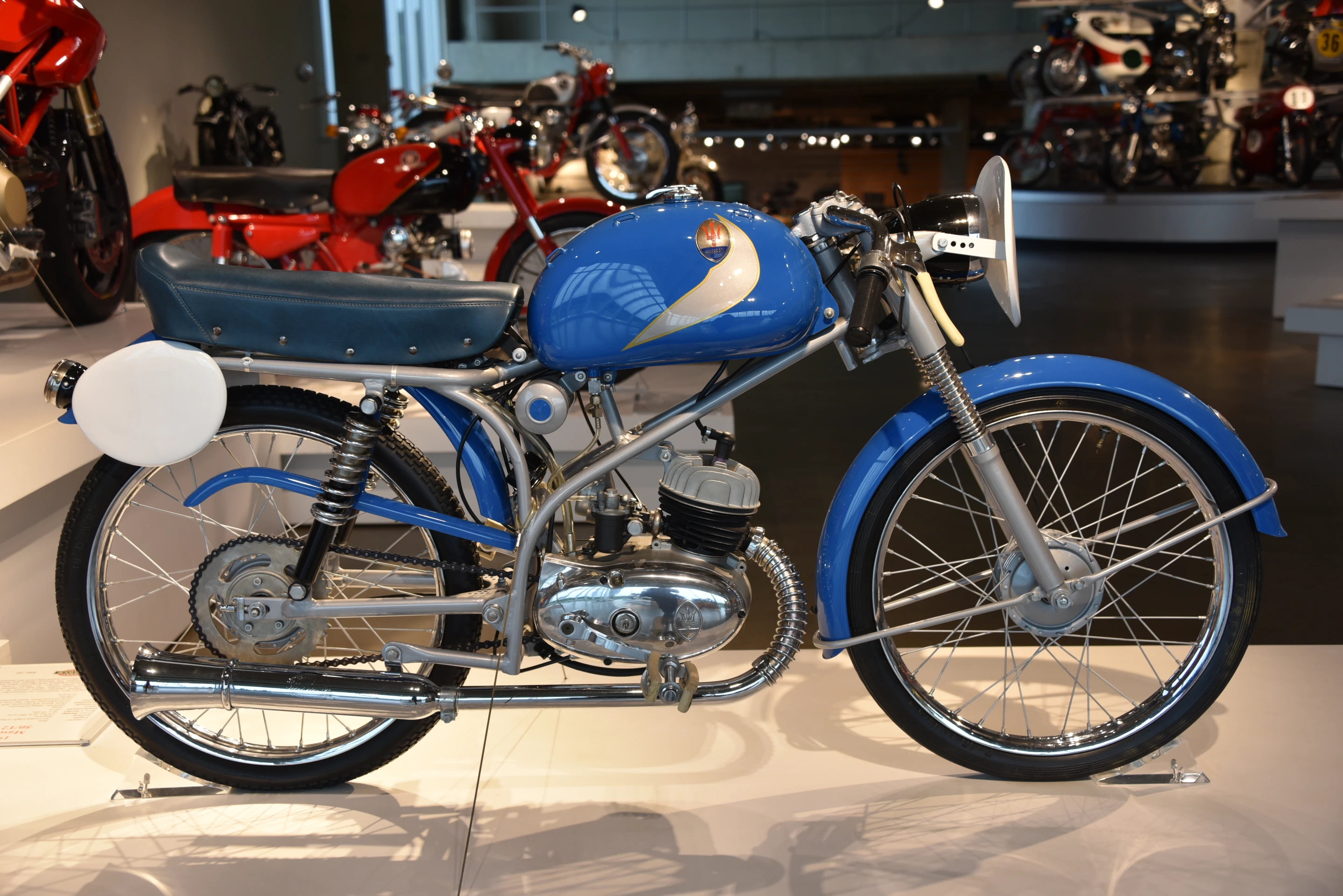 1961 Maserati 50/T2 SS built under license to use the family name by the sister of the car builder