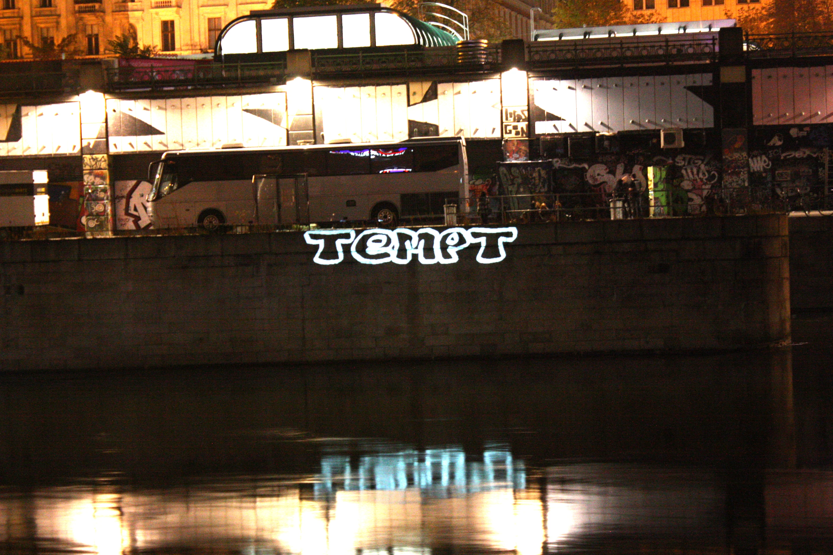 Eyewriter "tags" downtown LA via projections created in real time from Tony's hospital bed