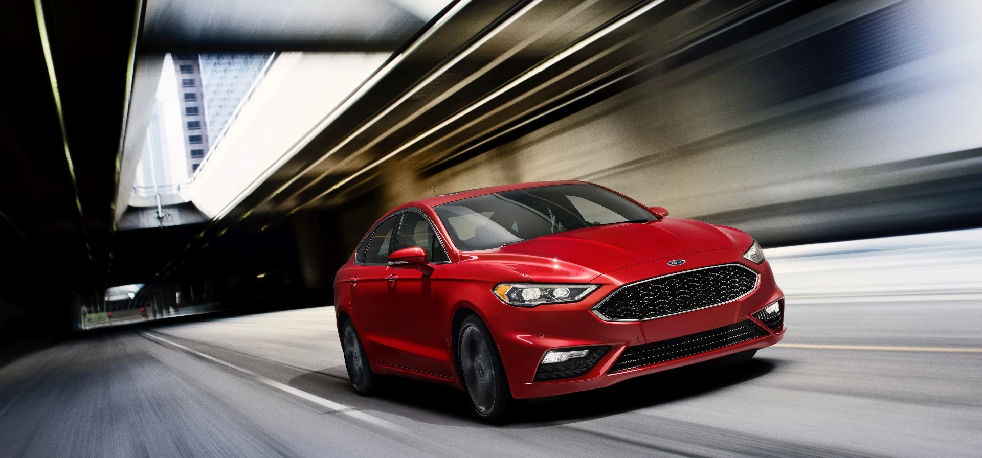 The engine lineup for the new 2017 Ford Fusion includes three EcoBoost engine options, including a new twin-turbocharged four-cylinder for the new Fusion V6 Sport model