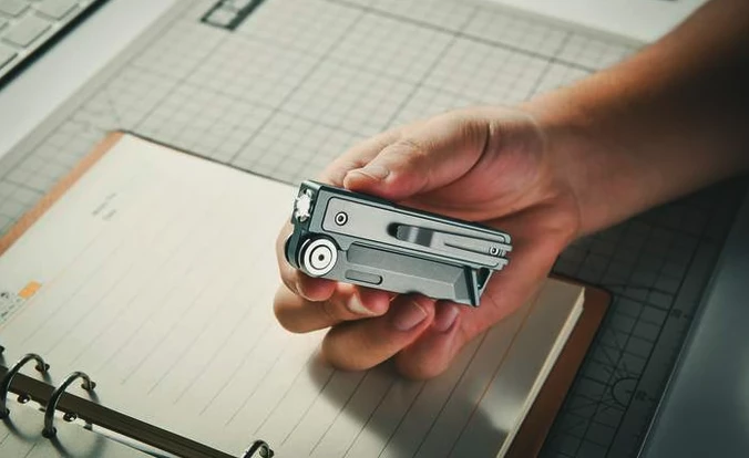 At under 4 inches long and around 3 oz, the MT1 is optimized for compact, convenient carry