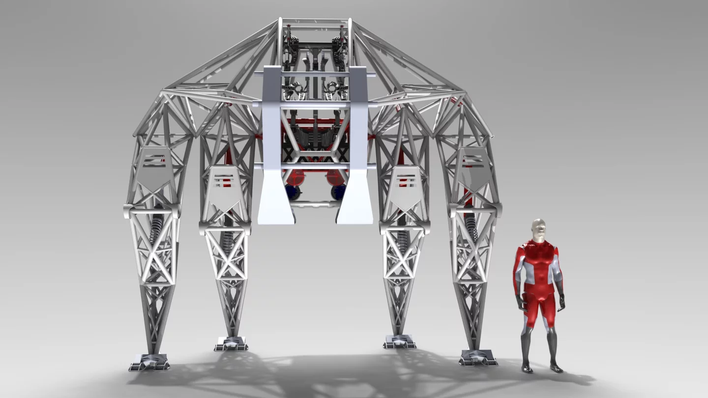 The Prosthesis Anti-Robot with pilot (Image: Anti-Robot)