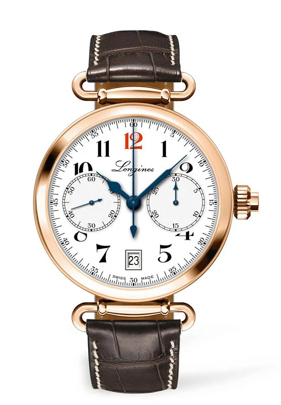 Longines Column-Wheel MonoPusher Chronograph - Limited edition of 180 pieces. 40 mm diameter. Rose gold
