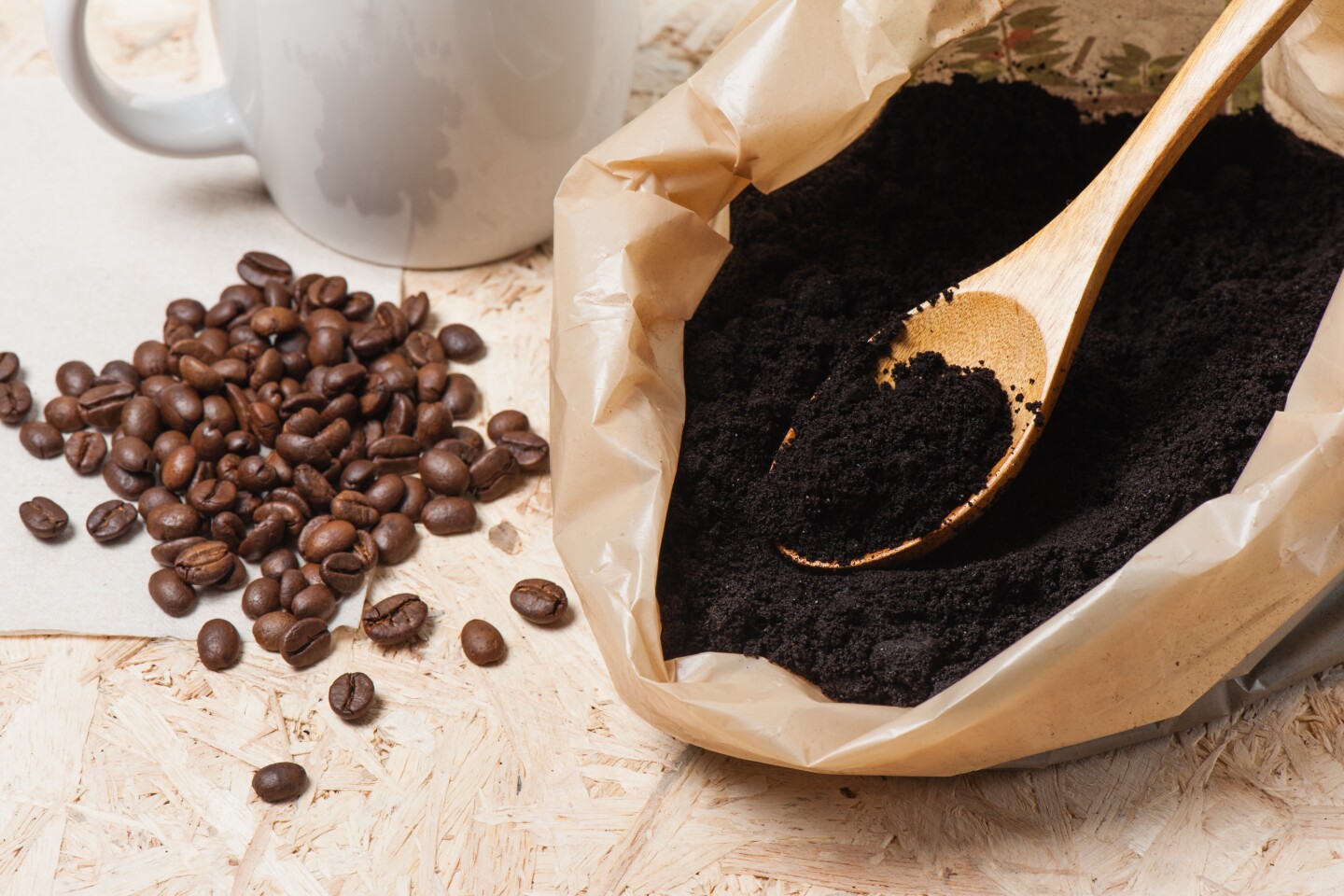 Millions of spent coffee grounds end up in landfill each year