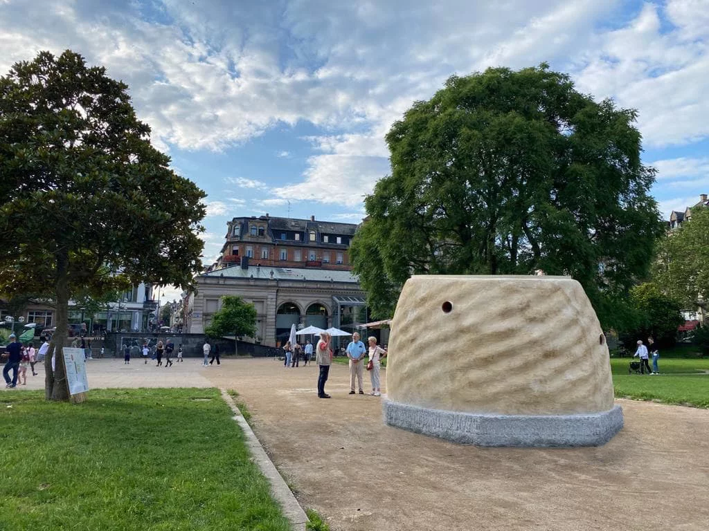 “The House of Dust” will be one of 10 temporary livable sculptures featured at the Museum Wiesbaden’s tinyBE exhibition in Frankfurt