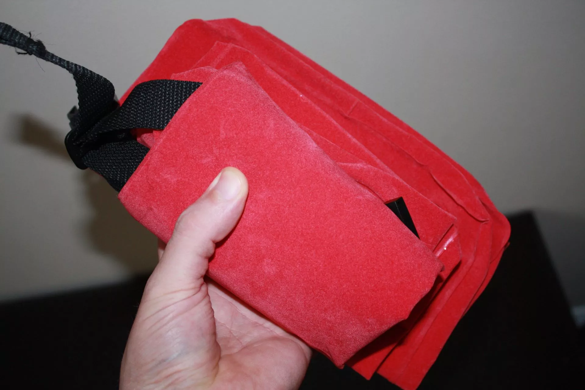 The inflatable Freefold collapses to a fraction of the size of the foam version for ease of storage or transport