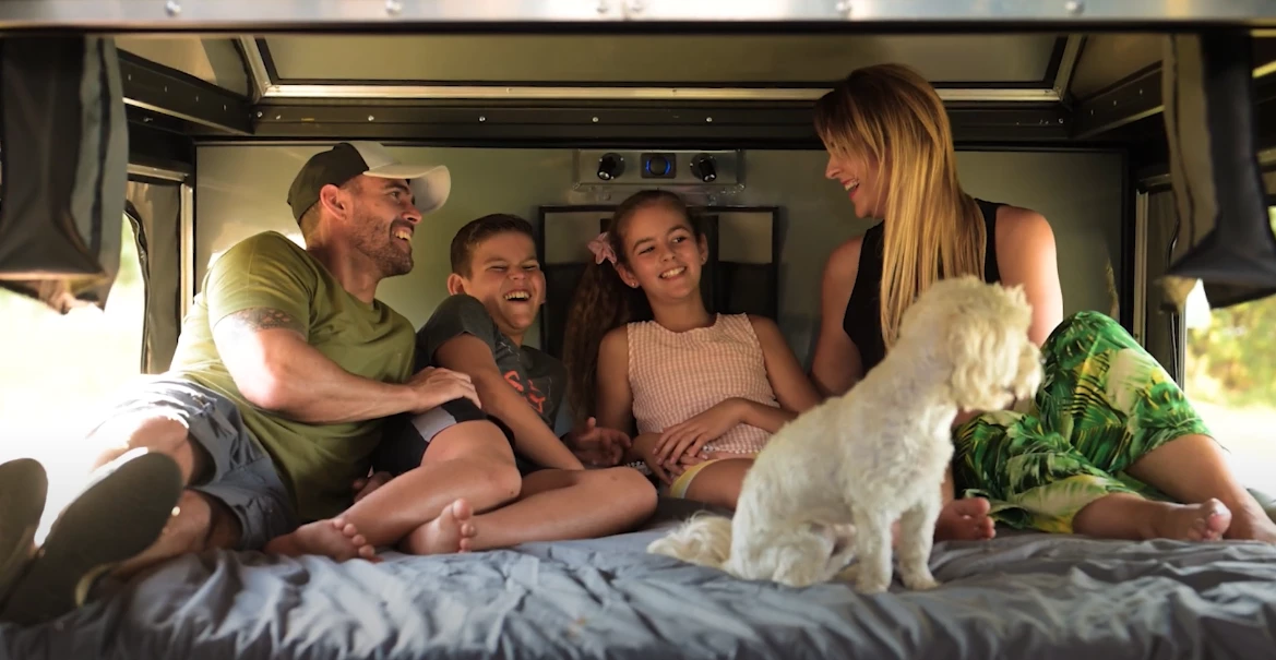 With its extra-long king, the Berg CX6 can fit even more than six people