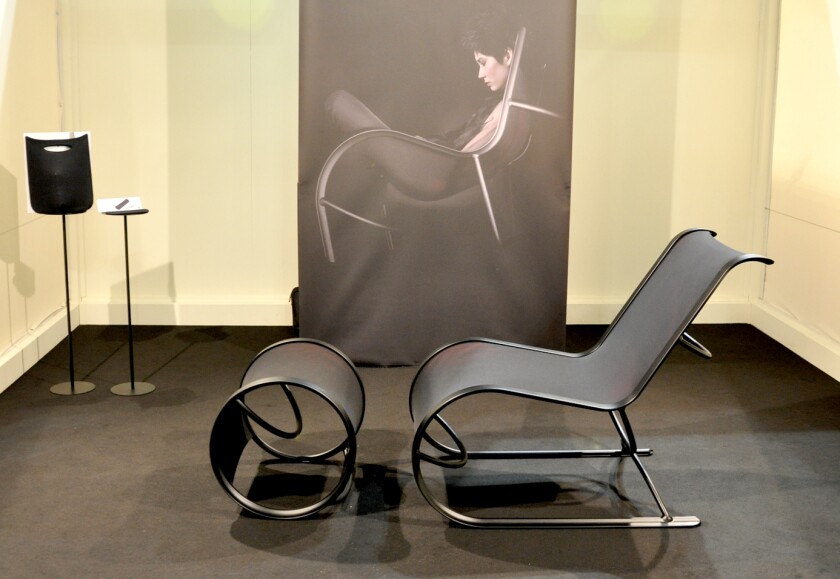 Skintext chair designed by Shinya Kobayashi (photo: Edoardo Campanale/Gizmag)
