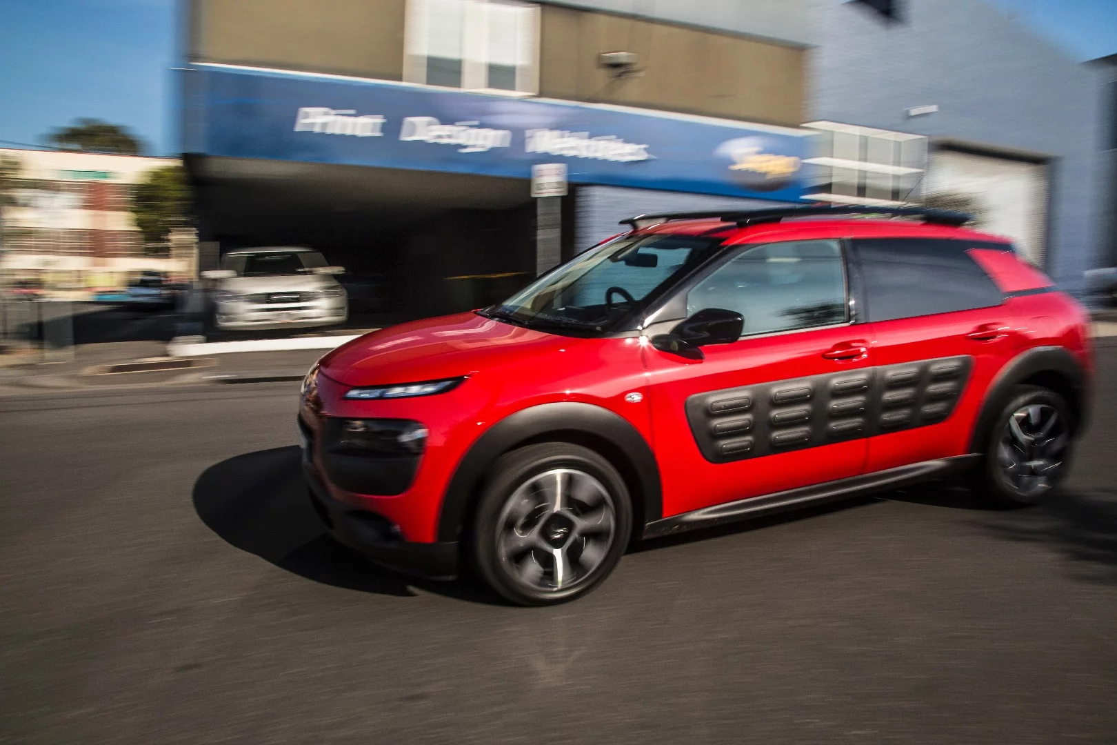 The Citroen C4 Cactus gets on the move around Collingwood
