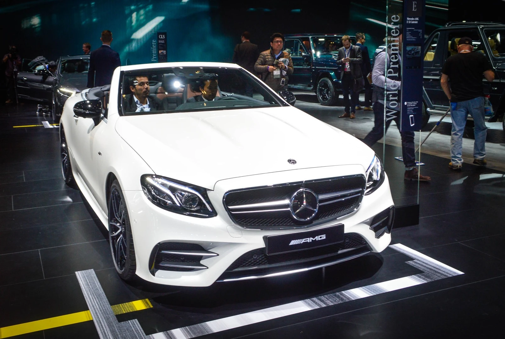 Mercedes-AMG debuts three new 53-series models featuring a new electrified twin-turbocharging system for the 3.0-liter engine, combining an exhaust gas turbocharger and an electric auxiliary compressor. Each model also has an EQ Boost starter-alternator and 48 V electrical system