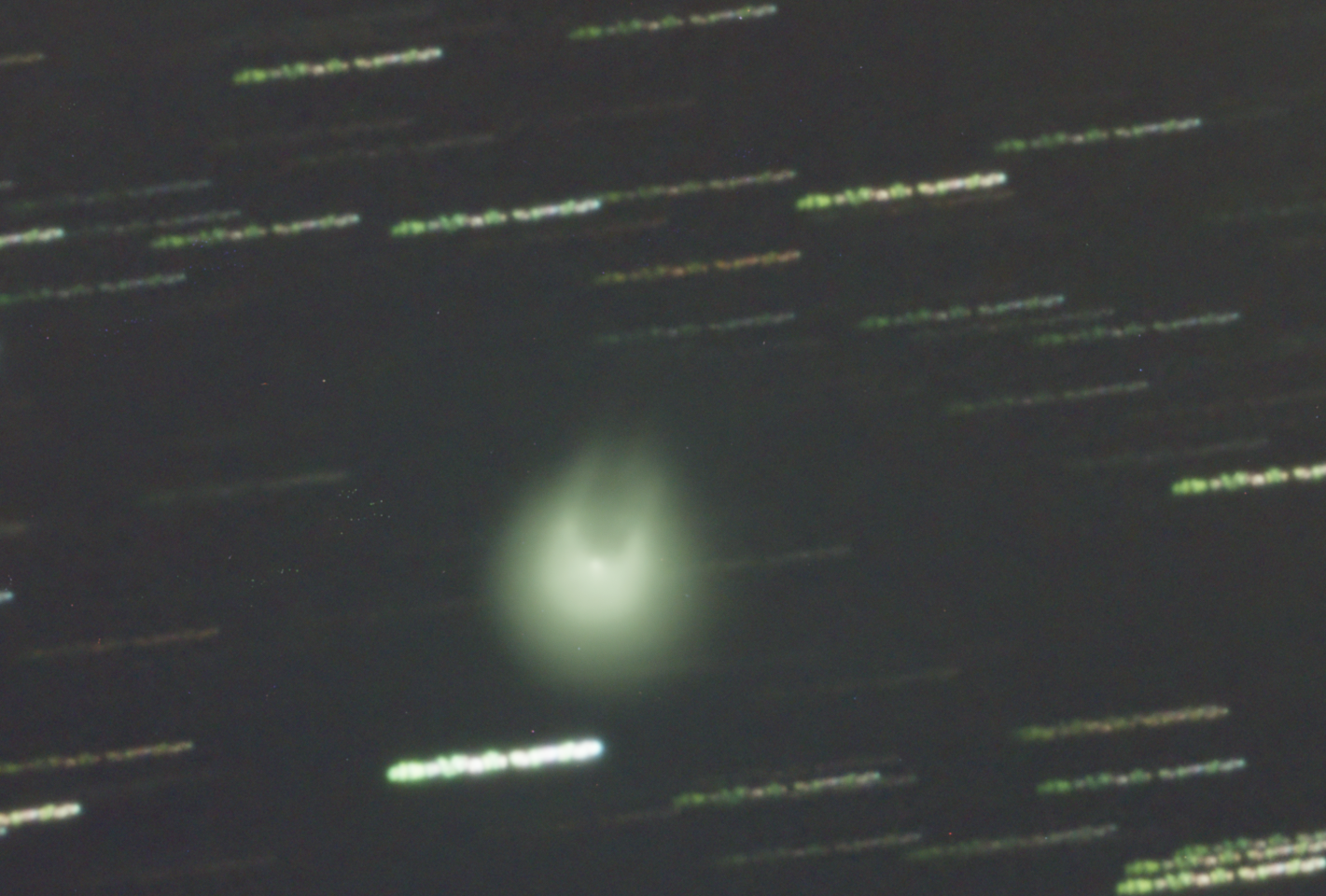 Comet 12P/Pons-Brooks appeared to grow "horns" during early outbursts in mid-2023, earning it the "Devil's Comet" nickname