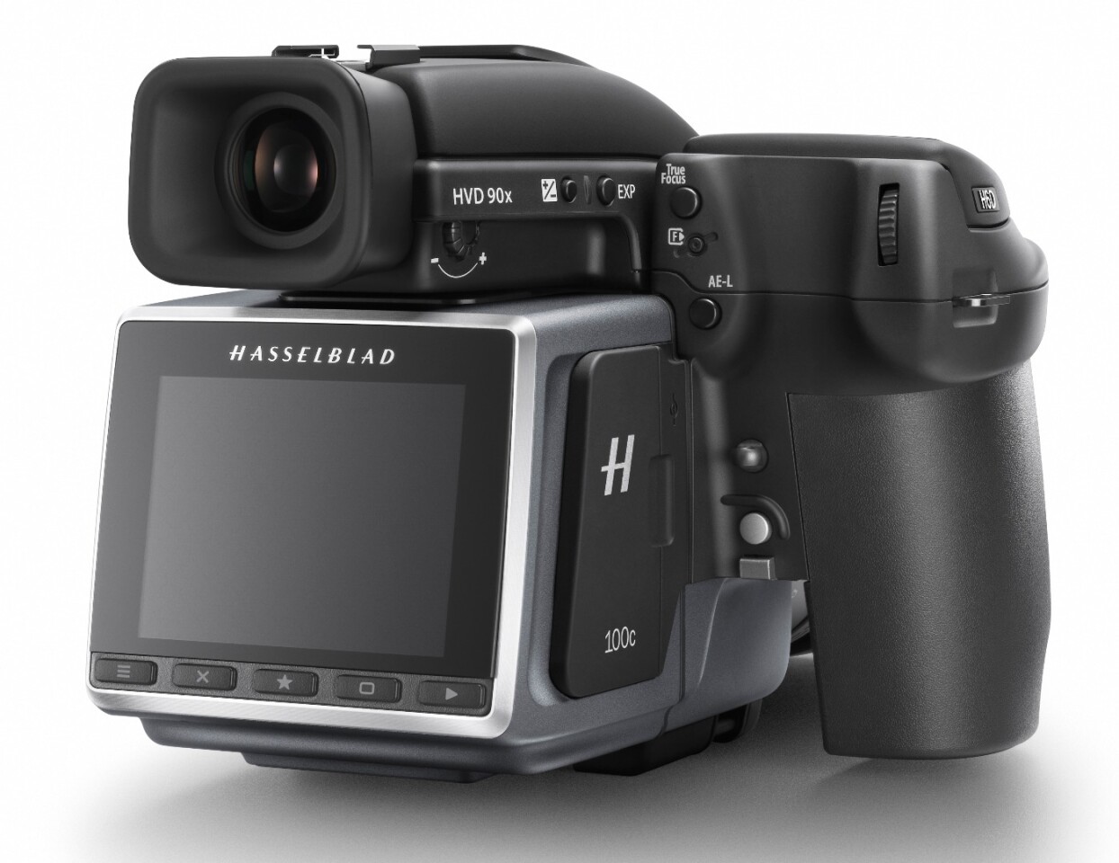The Hasselblad H6D-100c features a rear 3-inch touch-screen with a 920k dot resolution