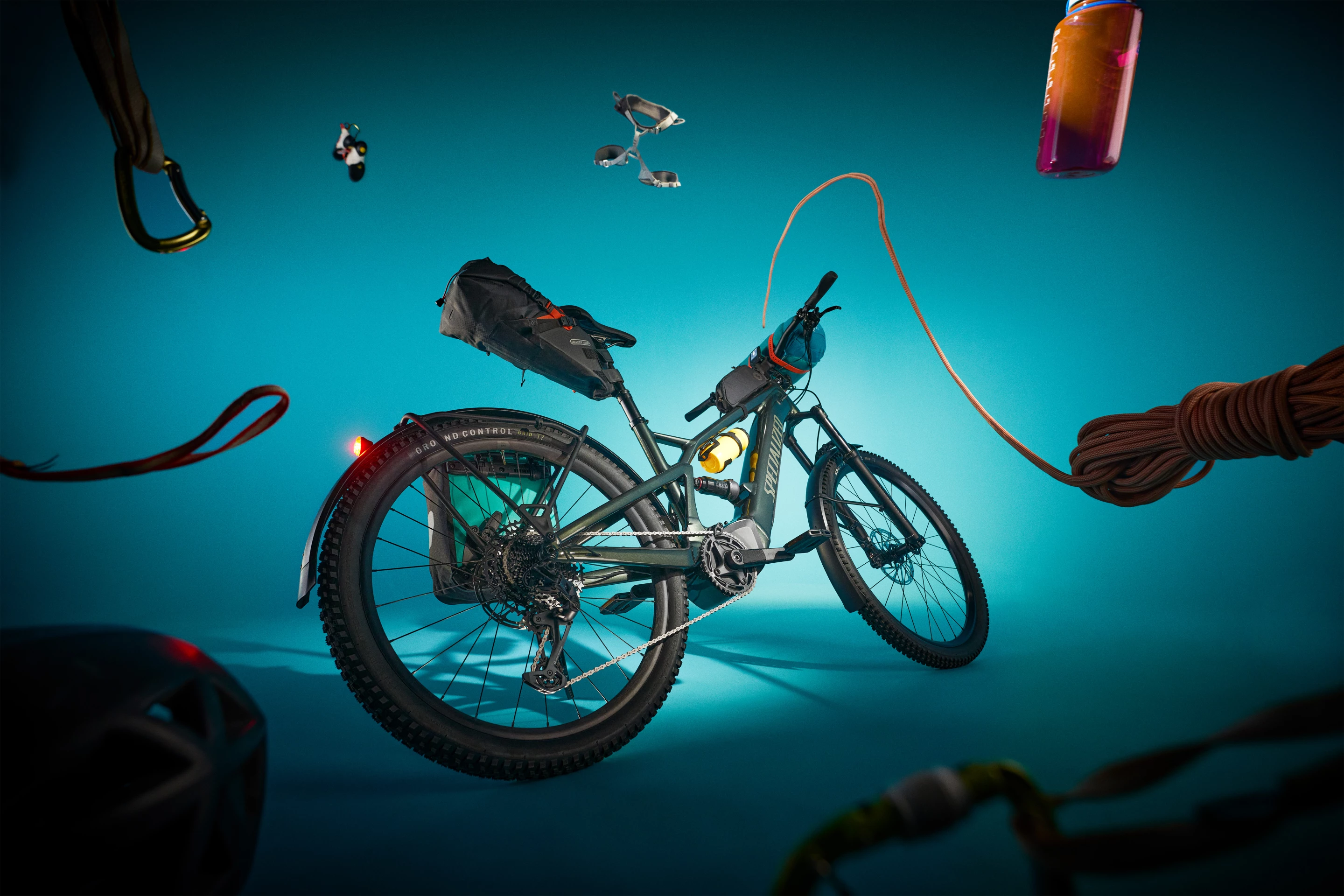 The Turbo Tero X 5.0 is powered by a Specialized Full Power 2.0 motor for 70 Nm of torque and pedal-assist up to 28 mph