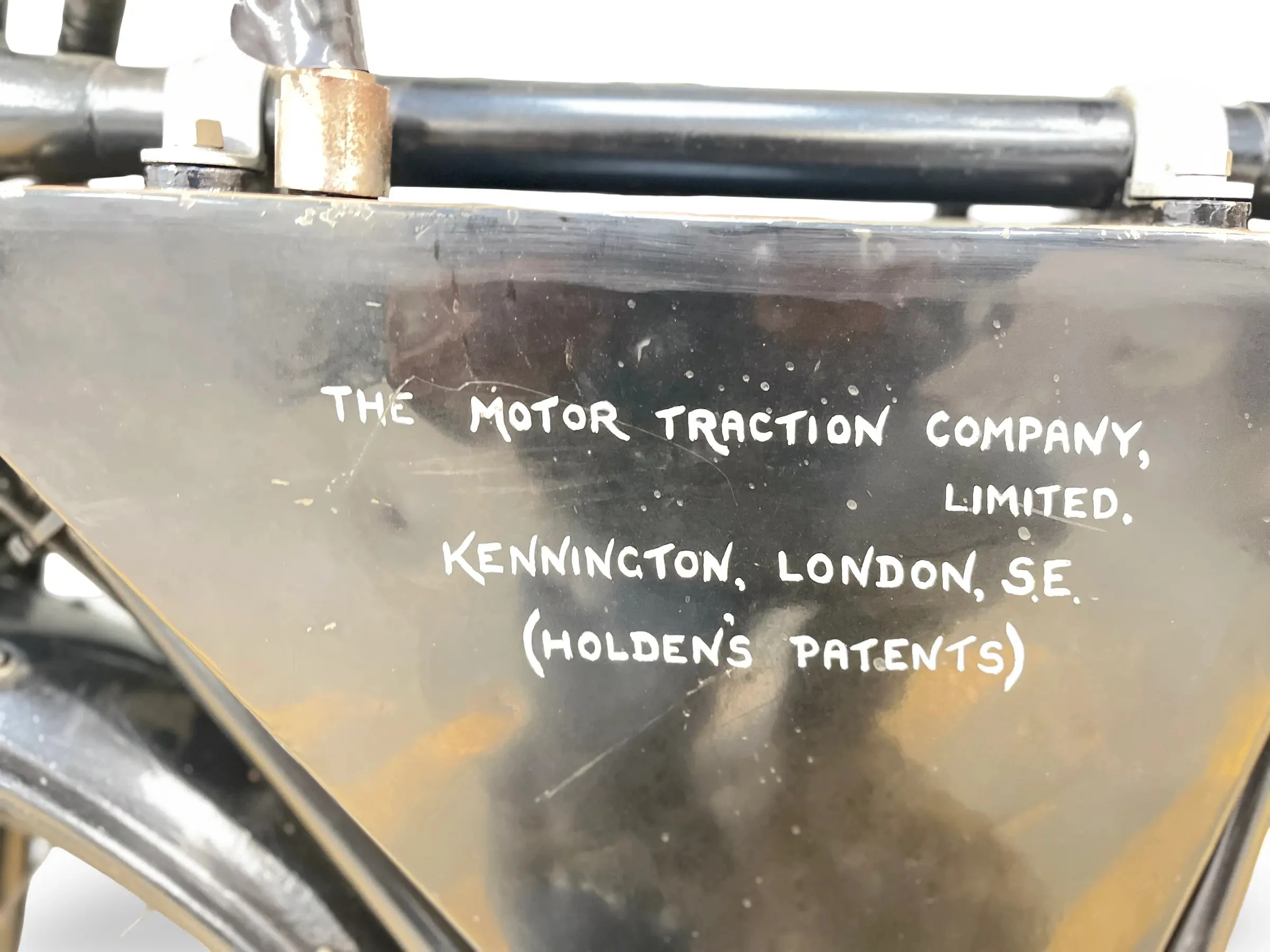 The 1895 Holden prototype was the first two-wheeled British motorcycle