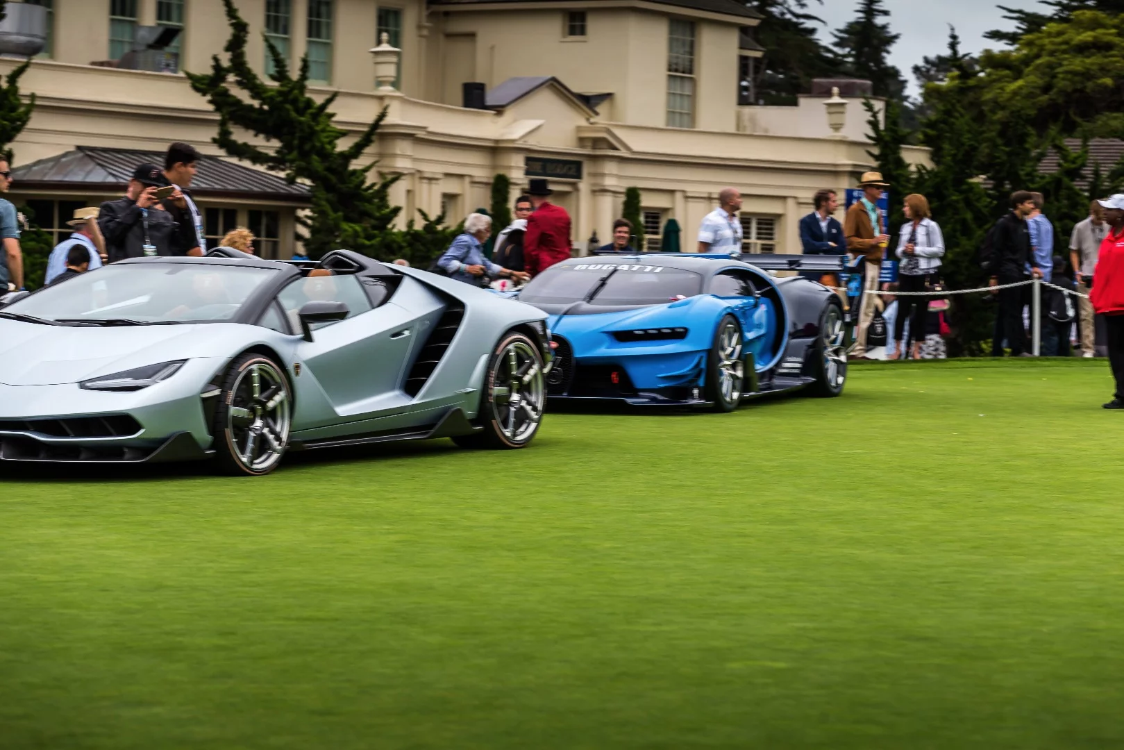It's not often you'll see such expensive, rare cars side-by-side