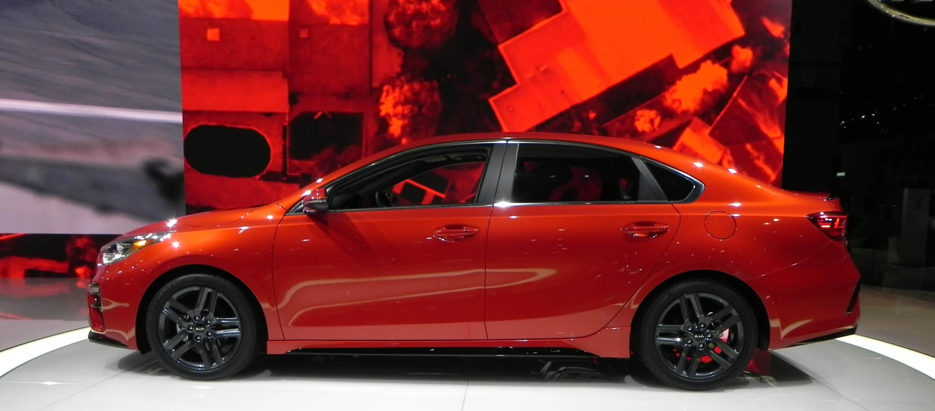 Kia is also showing off the impressive new 2019 Forte EX Launch Edition, which will enter showrooms in limited numbers