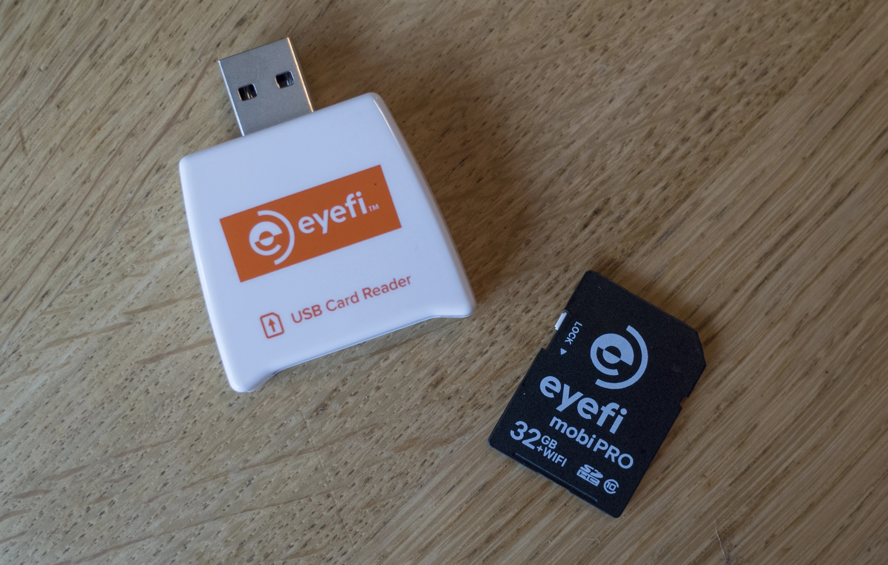 There are time you'll need to physically connect the Eyefi Mobi Pro wireless SD card to a computer (Photo: Simon Crisp/Gizmag.com)