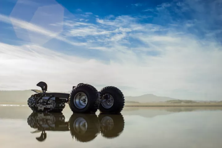 The Track 1 is available on Indiegogo, starting at early bird pledge levels of $2,499