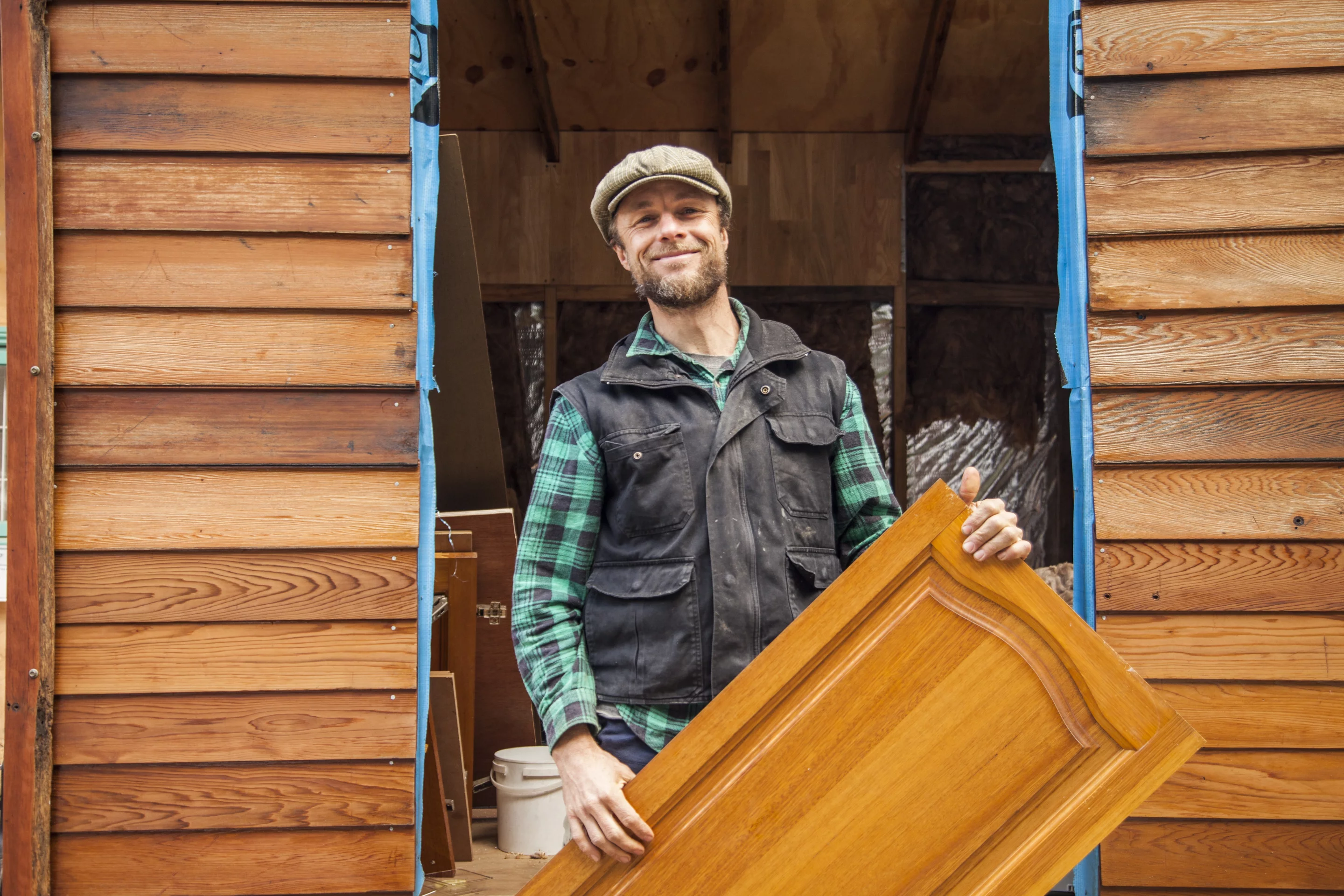 Galletly aims to auction-off The Tiny, and the proceeds will be split between the Bower and funding his next venture (Photo: Alicia Fox Photography)