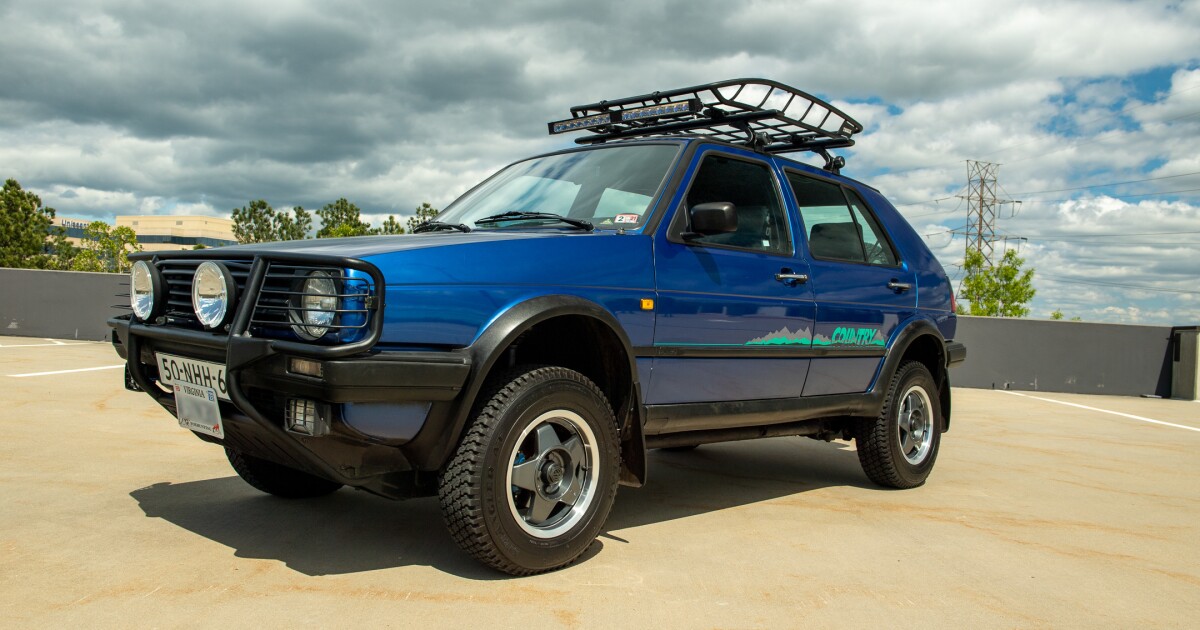 Vw Golf 4x4 Was The Coolest Crossover Before Crossovers Were A Thing