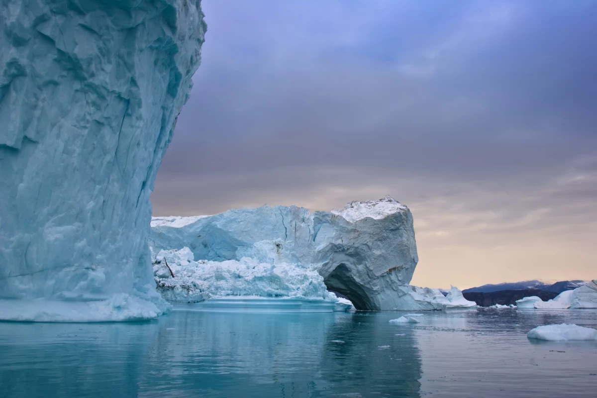 Ice melt in Greenland is a major contributor to sea level rise