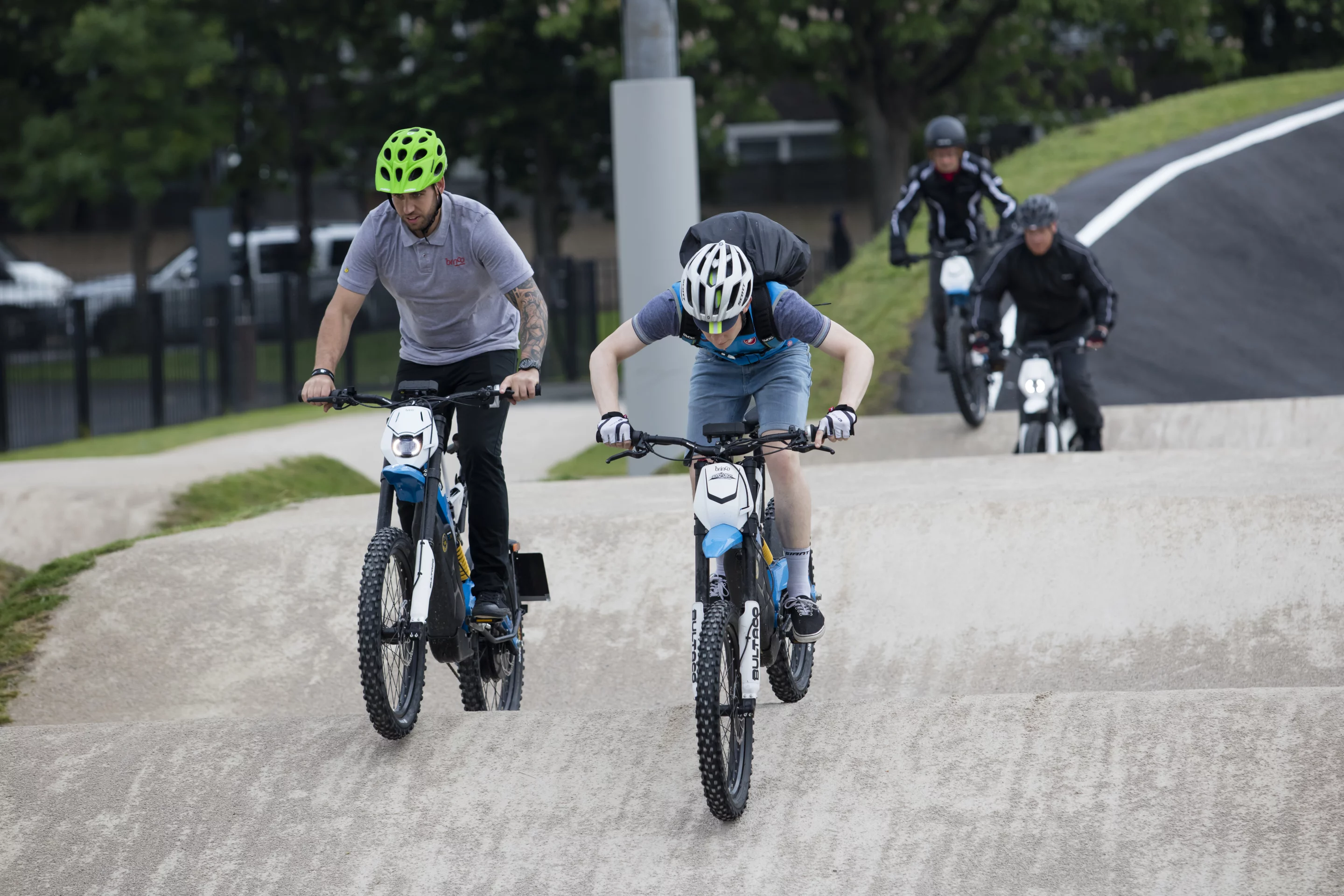 Brinco gang attacks BMX track