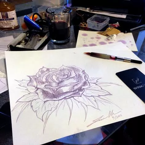 One funding option includes a drawing by Jessica