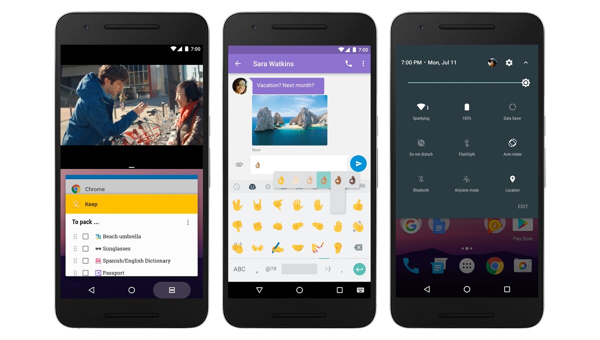 A bunch of clever, small tweaks have been added, but Android is about much more than just the base OS code these days