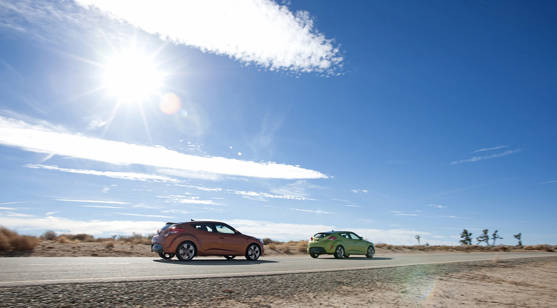 The Hyundai Veloster 3-door coupe