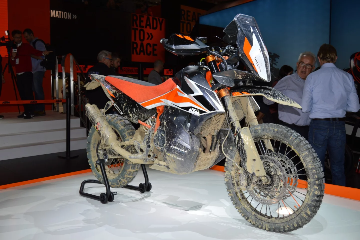 The 790 Adventure concept showcases the next bike to run on KTM's new in-line twin-cylinder engine