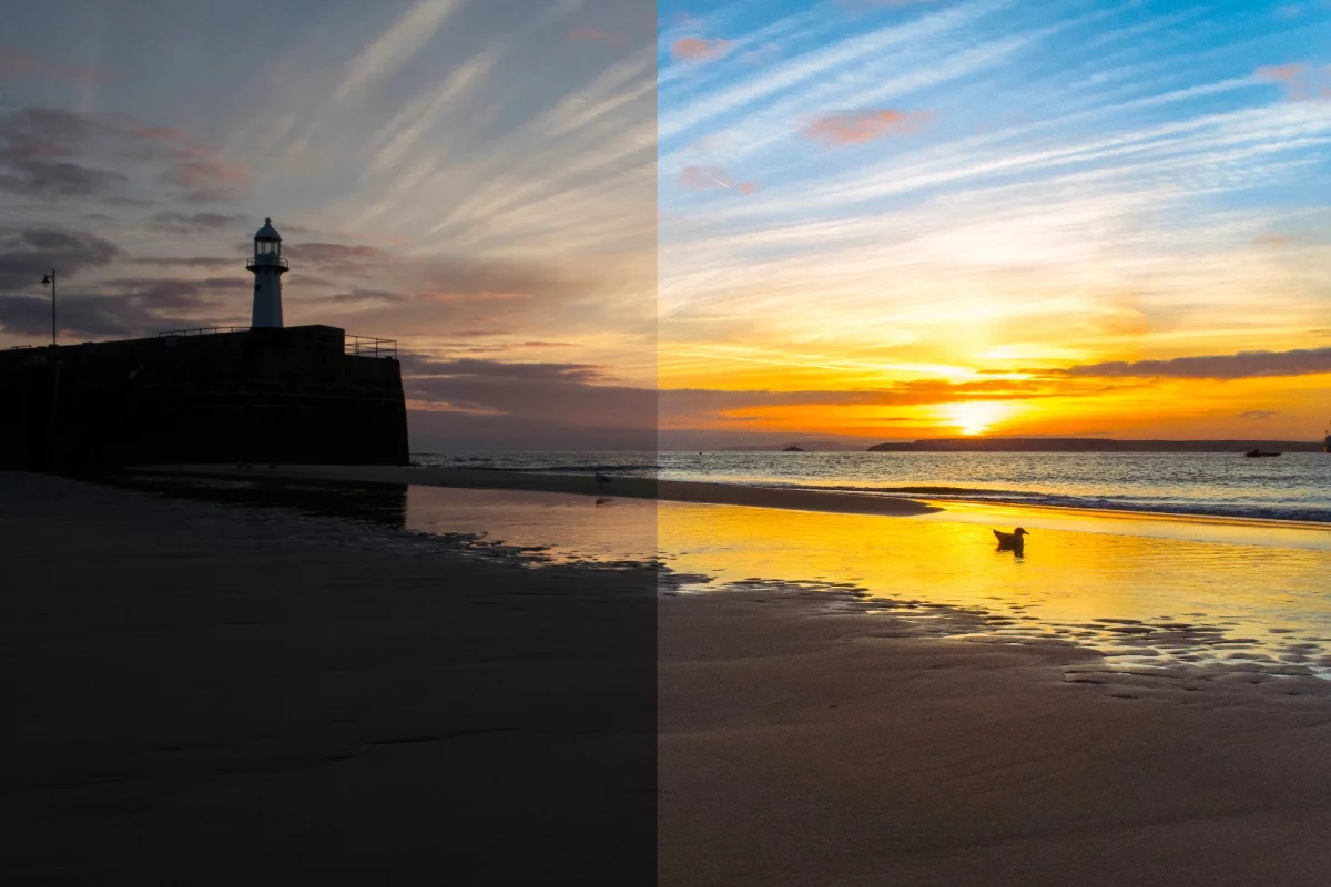 New Atlas looks at the benefits of shooting RAW files, including their post-processing potential, as shown here